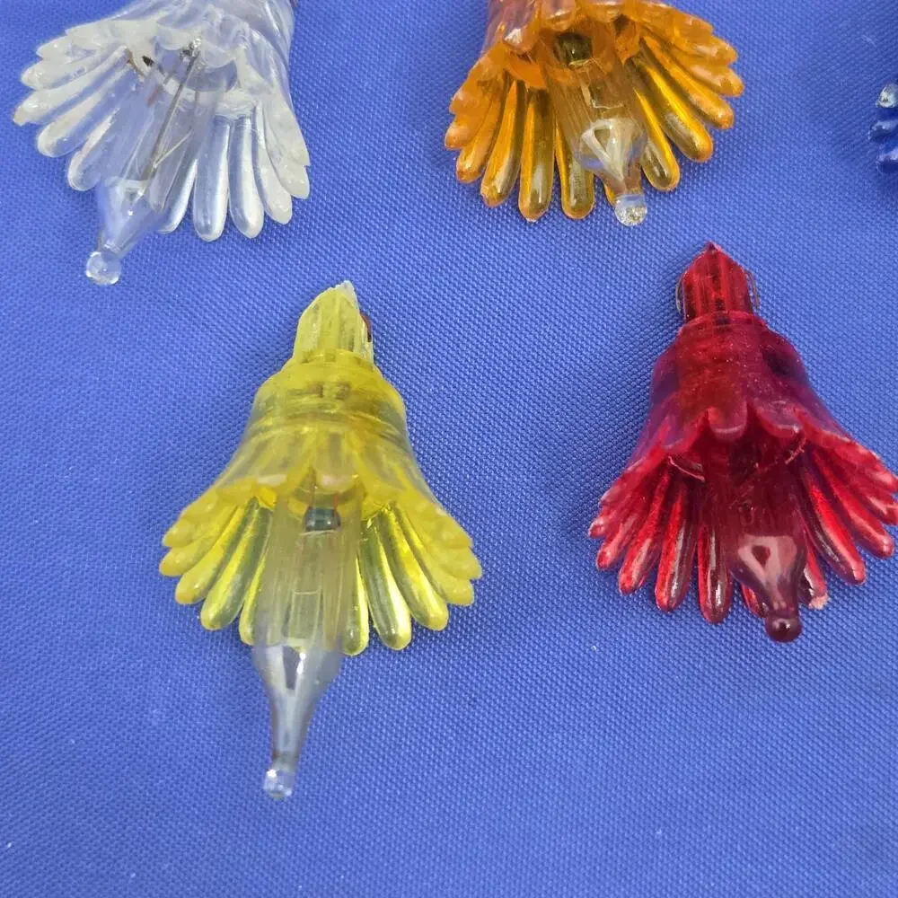 Vintage‎ Jewel-lite Flower Christmas Push-In Replaceable Lamp Bulbs